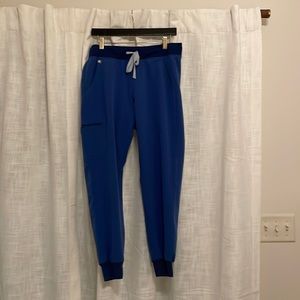 Figs winning blue Zamora joggers M NWOT